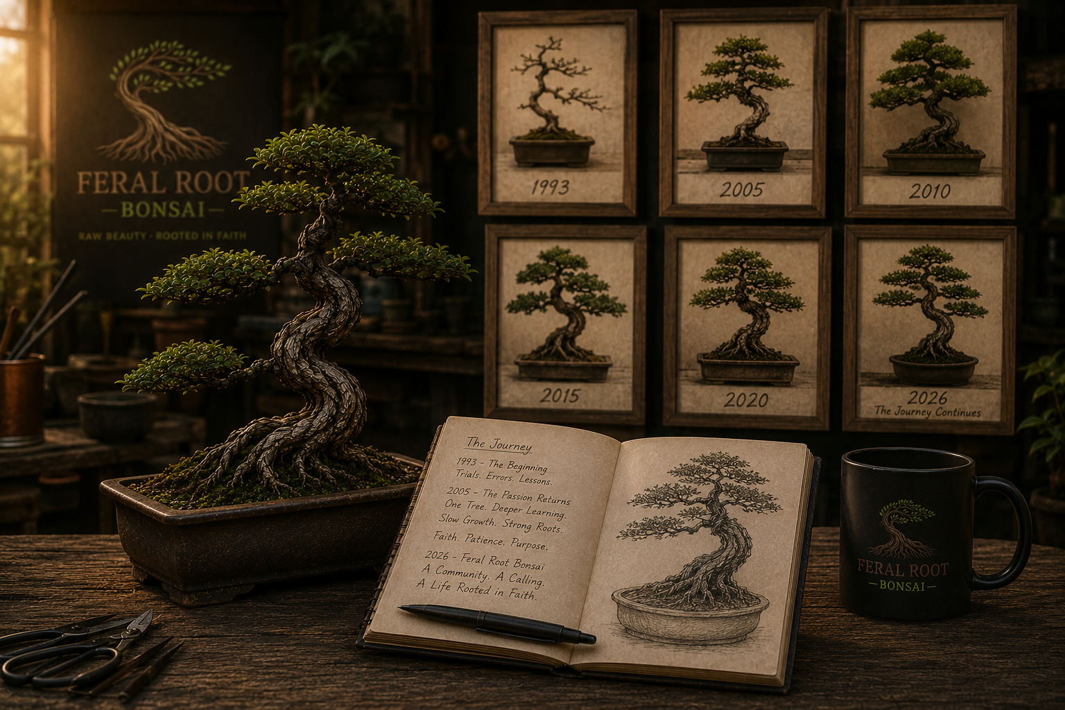 Our Story: The Journey Behind Feral Root Bonsai