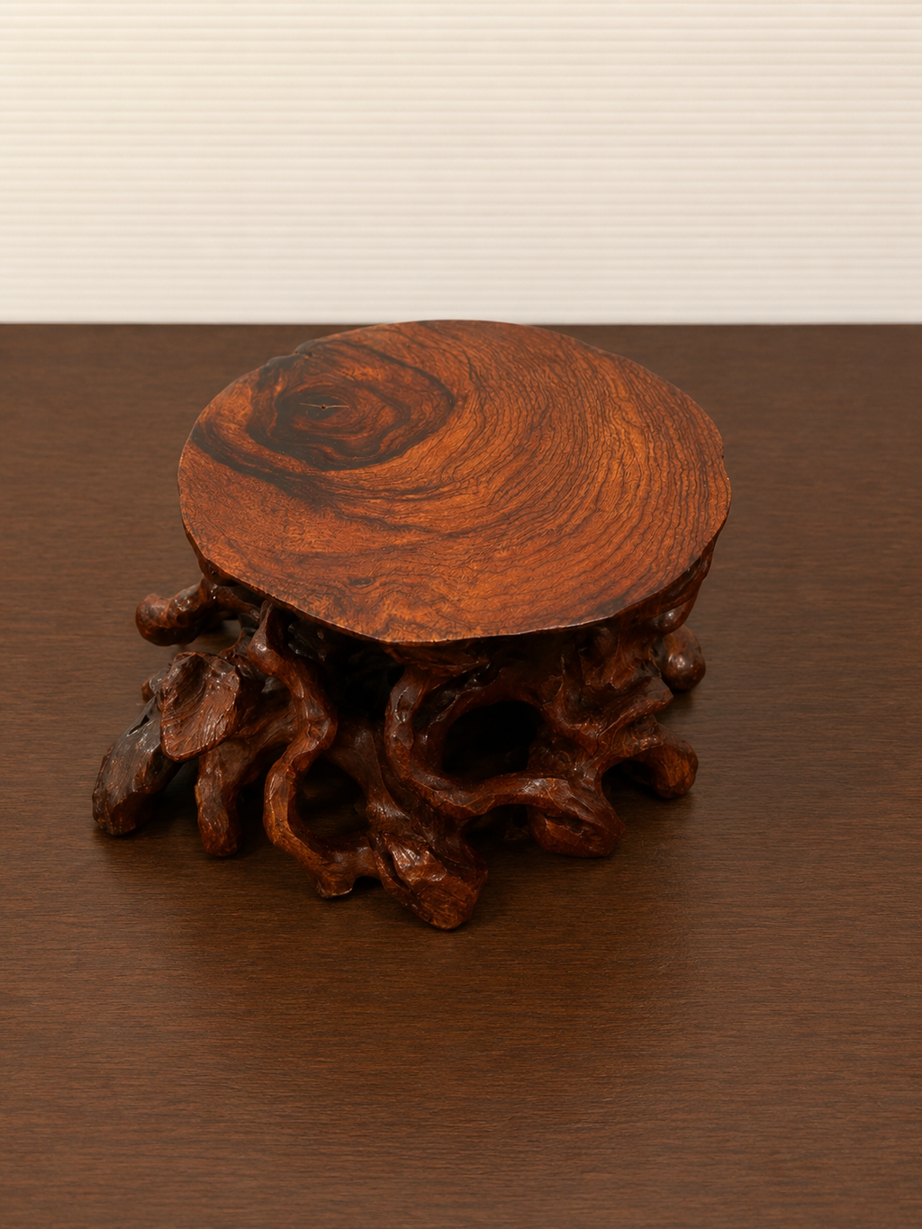 Natural Rootwood Bonsai Display Stand