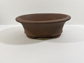 Chinese Oval Unglazed Bonsai Pot