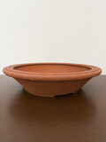 Vintage Japanese Round Unglazed Bonsai Pot