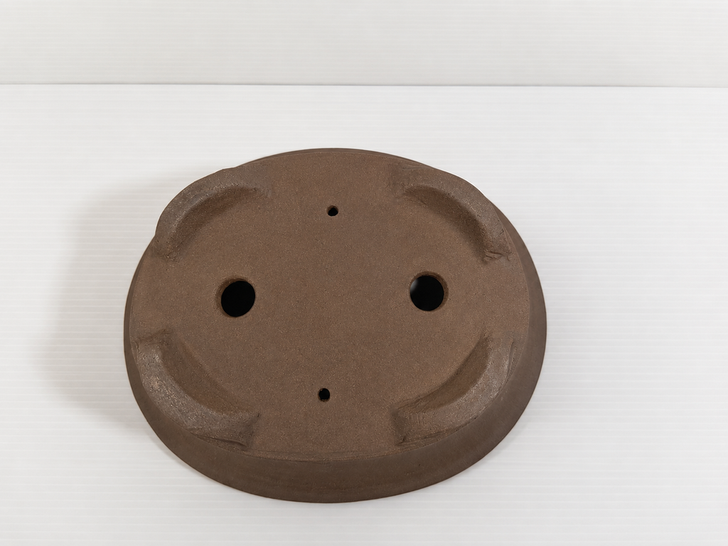 Chinese Oval Unglazed Bonsai Pot
